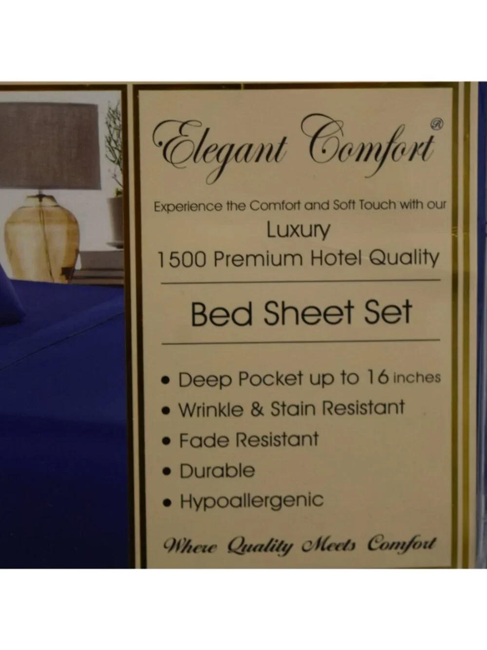 Elegant Comfort soft wrinkle